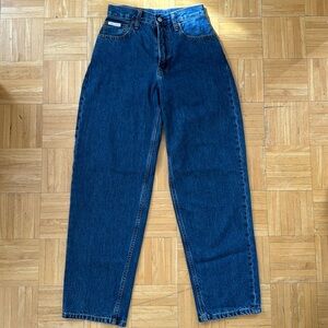 Calvin 90s Loose Indigo Wash